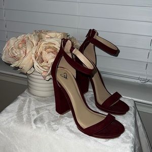 Maroon Windsor Heels